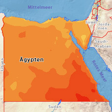 Höchste Temperaturen in Ägypten im Monat September Höchste Temperaturen September